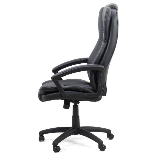 Scaun de birou OFF 510 negru din piele eco Scaun de birou OFF 510 negru din piele eco