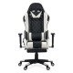 RESEALED - OFF 307 white eco-leather gaming chair