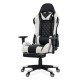 RESEALED - OFF 307 white eco-leather gaming chair