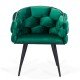 RESEALED - Velvet living room chair BUC 256 green