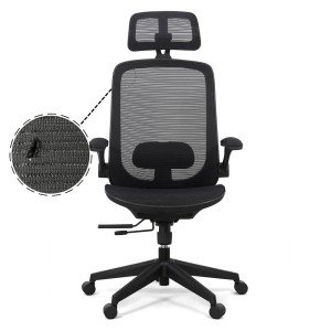 RESIGILAT - Scaun ergonomic din mesh SYYT 9509 negru