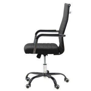 RESIGILAT - Scaune birou din piele ecologica si sistem balans OFF 319 negru