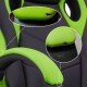RESIGILAT - Scaun gaming din piele eco verde OFF 305 verde