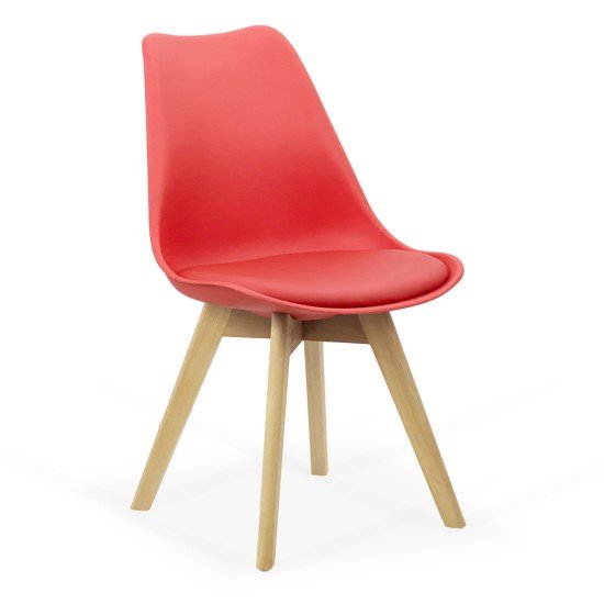 RESEALED - Living room chairs BUC 242 red