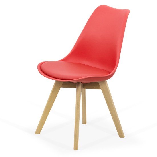 RESEALED - Living room chairs BUC 242 red