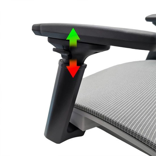 RESIGILAT - Scaun ergonomic multifunctional SYYT 9510 gri