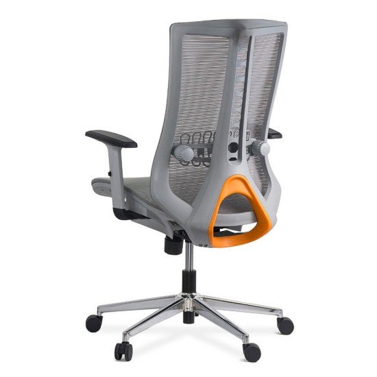 RESIGILAT - Scaun ergonomic multifunctional SYYT 9510 gri