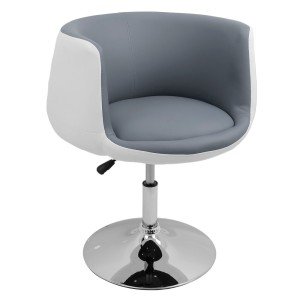 RESIGILAT - Scaun de bar din piele eco si cadru metalic ABS 113 gri RESIGILAT - Scaun de bar din piele eco si cadru metalic ABS 113 gri