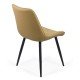 RESEALED - Living room chair made of eco-leather BUC 206P beige