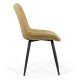 RESEALED - Living room chair made of eco-leather BUC 206P beige