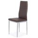 RESEALED - Kitchen chair made of eco-leather BUC 263 brown