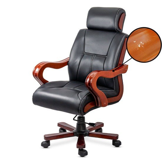 RESIGILAT - Scaun directorial cu masaj OFF 1662 negru