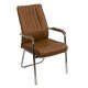 RESEALED - Waiting chair HRC 614 brown