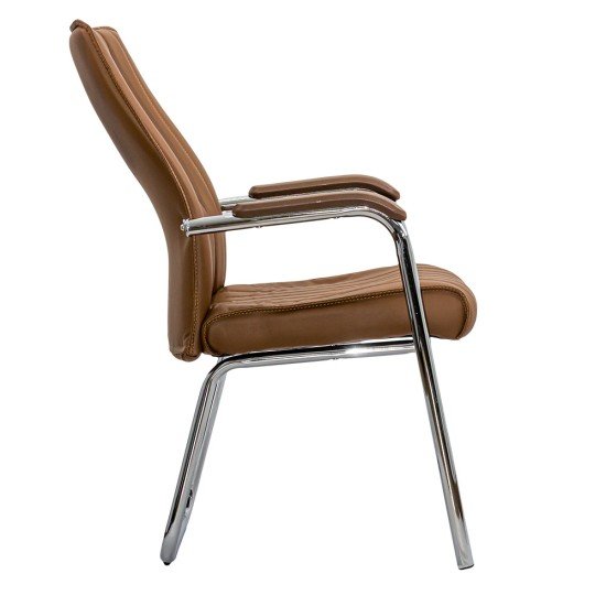 RESEALED - Waiting chair HRC 614 brown