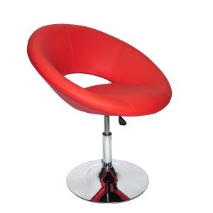 RESIGILAT - Scaune de relaxare din piele eco rosu rotativ si reglabil REL 218 RESIGILAT - Scaune de relaxare din piele eco rosu rotativ si reglabil REL 218