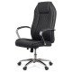 RESEALED - Executive chair with springs, resistant to 150 kg, OFF 313, black