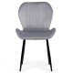 RESEALED - Velvet living room chairs BUC 248U grey