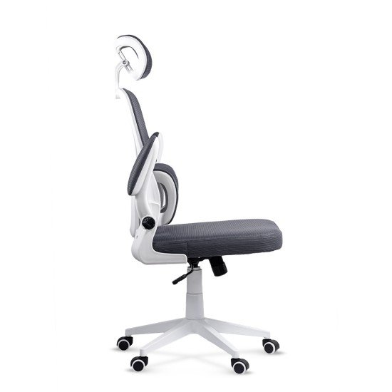 RESIGILAT - Scaun ergonomic cu tetiera reglabila OFF 432 gri