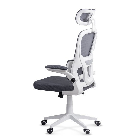 RESIGILAT - Scaun ergonomic cu tetiera reglabila OFF 432 gri