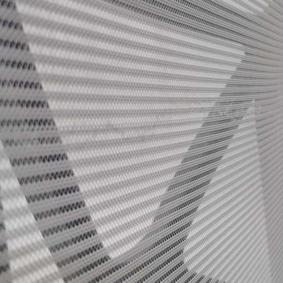 RESIGILAT - Scaun de birou din mesh OFF 431 gri deschis