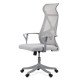 RESIGILAT - Scaun de birou din mesh OFF 431 gri deschis