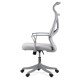 RESIGILAT - Scaun de birou din mesh OFF 431 gri deschis