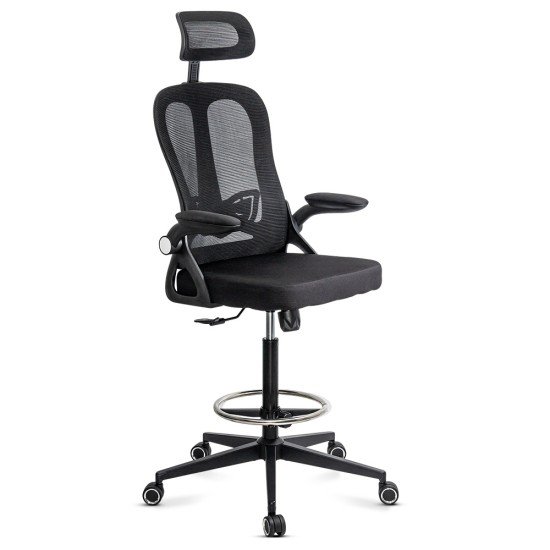 RESEALED - Ergonomic mesh work chair OFF 650 black