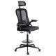 RESEALED - Ergonomic mesh work chair OFF 650 black