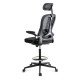 RESEALED - Ergonomic mesh work chair OFF 650 black
