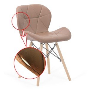 RESIGILAT - Scaun dining BUC 241 maro