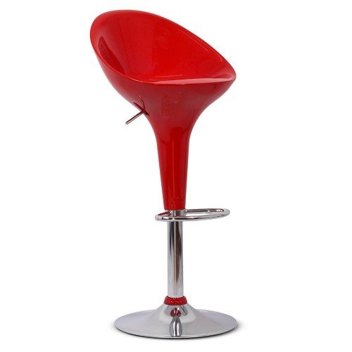 Scaun de bar ABS 105 rosu scauneonline.ro imagine noua 2022