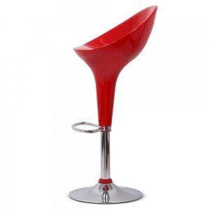 Scaun de bar ABS 105 rosu Scaun de bar ABS 105 rosu