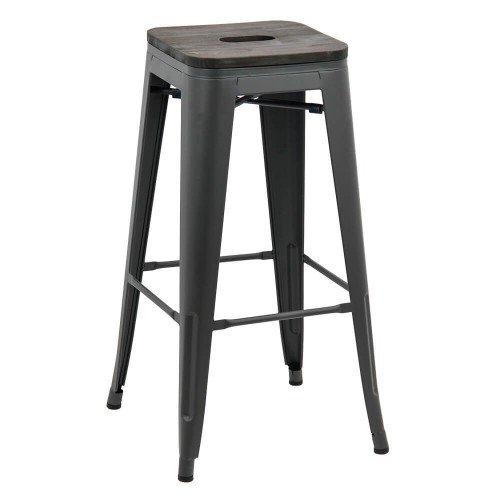 Scaun de bar abs 124 gri