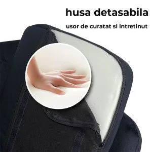 Scaun de bar negru din catifea cu picioare din lemn ABS 1271