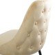 Beige bar stool, fixed, classic, modern ABS 143