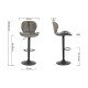 Bar stools ABS 144 grey