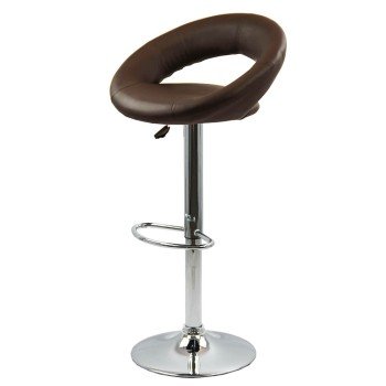 Scaun bar tapitat ABS 151 maro