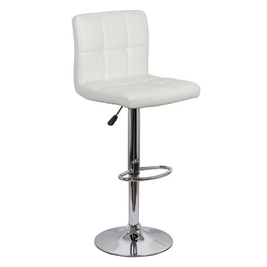 Scaune de bar modern rotativ ABS 191 alb Scaune de bar modern rotativ ABS 191 alb