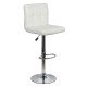 Scaune de bar modern rotativ ABS 191 alb Scaune de bar modern rotativ ABS 191 alb