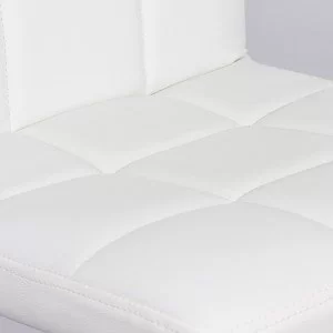 Scaune bar tapitate ABS 191 alb