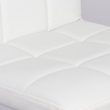 Scaune bar tapitate ABS 191 alb