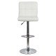 Scaune de bar modern rotativ ABS 191 alb Scaune de bar modern rotativ ABS 191 alb