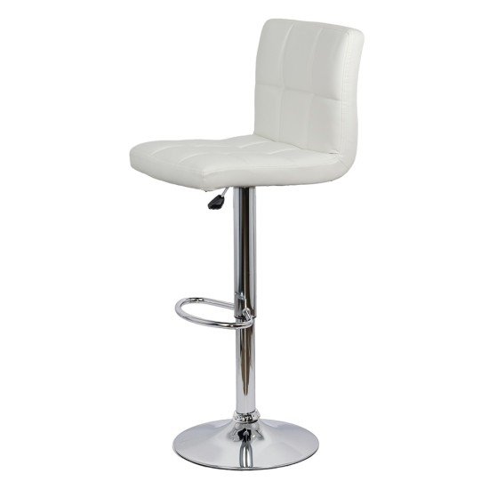 Scaune de bar modern rotativ ABS 191 alb Scaune de bar modern rotativ ABS 191 alb