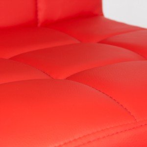Scaun bar tapitat ABS 191 roșu  Scaun bar tapitat ABS 191 roșu
