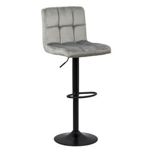 Scaun bar tapitat ABS 191B gri Scaun bar tapitat ABS 191B gri