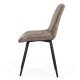 Scaun living din catifea si cadrul metalic BUC 206 bej Scaun living din catifea si cadrul metalic BUC 206 bej