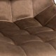 Scaun living din catifea si cadrul metalic BUC 206 maro Scaun living din catifea si cadrul metalic BUC 206 maro