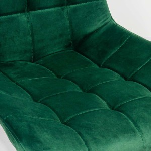 Velvet living room chair BUC 206 green Velvet living room chair BUC 206 green
