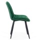 Scaun living catifea BUC 206 verde