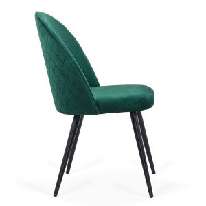 Velvet living room chair BUC 207 green Velvet living room chair BUC 207 green
